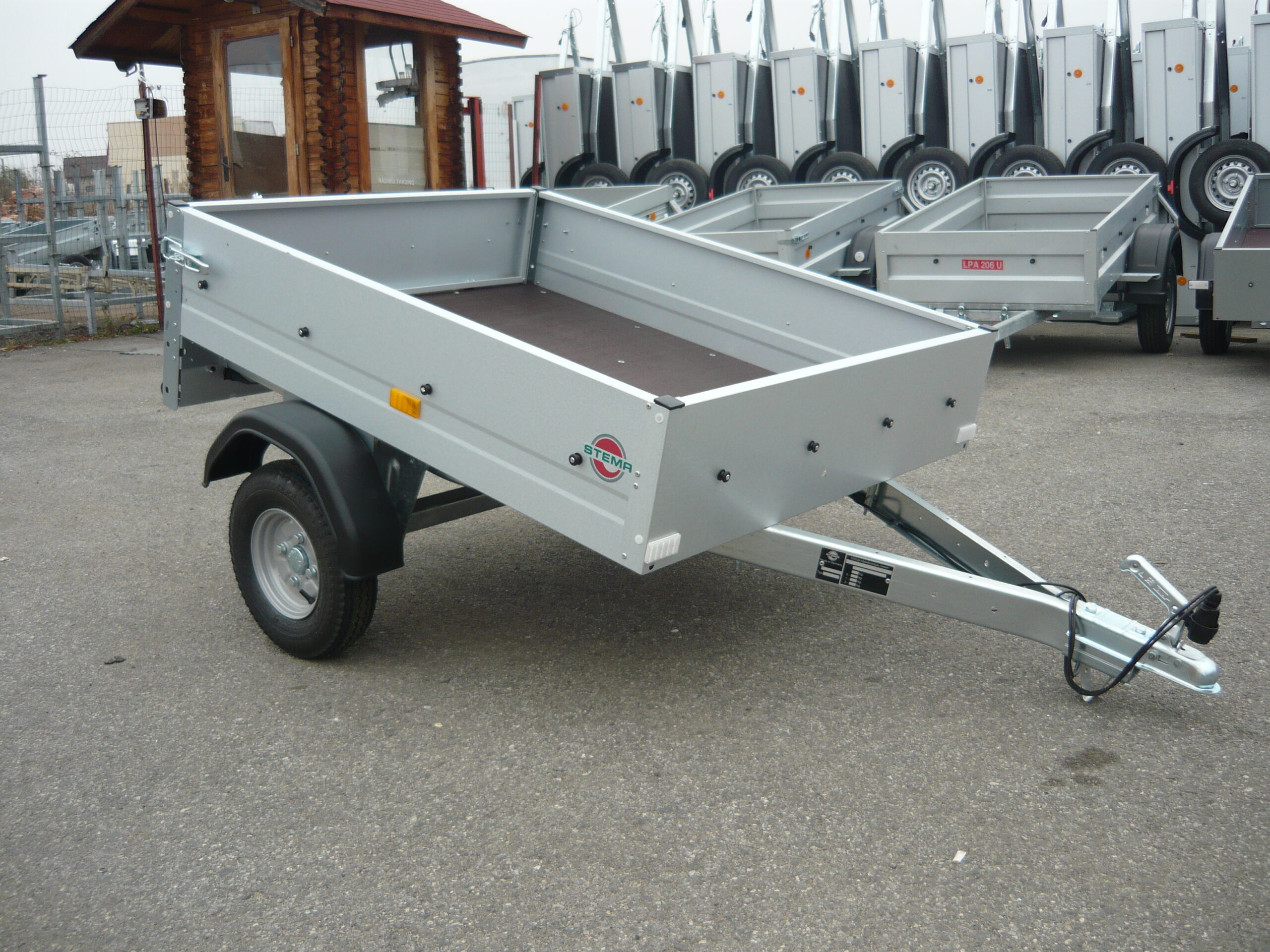 Remorca pentru ATV, Mini STEMA 350 KG